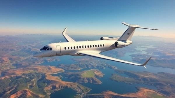 Qantas A321XLR flying over scenic landscape with lakes.