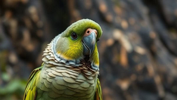 Close-up of a Kea parrot in Fiordland National Park adventure.