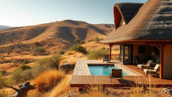 Tshwene Lodge Limpopo Safari lodge with pool and scenic view.
