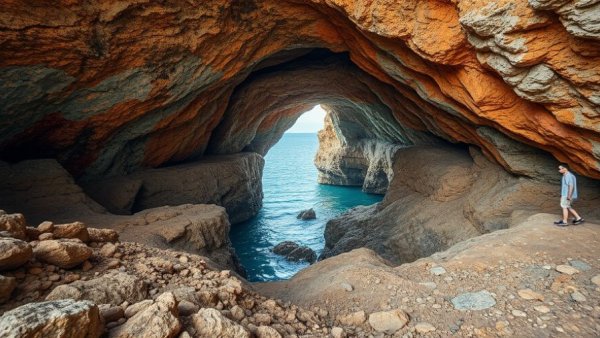 Devils Punchbowl cave exploration for family adventure.