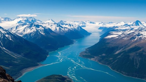 Expansive view of Canada's National Parks to Visit in 2026 with mountains and glaciers.