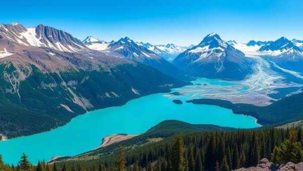 Canada's Top National Parks stunning mountain and glacier landscape