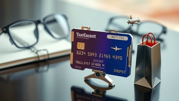 Futuristic credit card sculpture illustrating underrated credit card benefits.