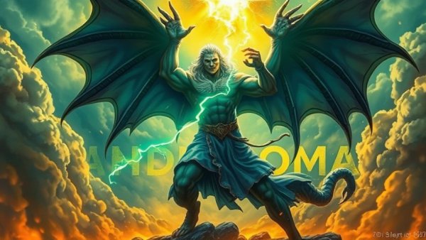 ShipRocked 2026 festival poster with mythical figure and lightning.