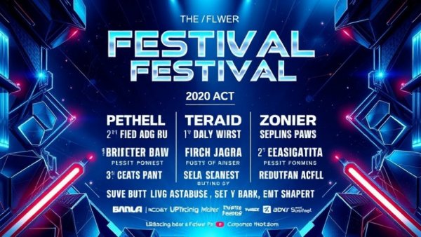 Skyline Festival 2026 Los Angeles poster with lineup details.