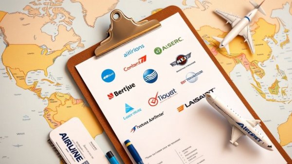 Travel planning items on world map for travelling cheaply.