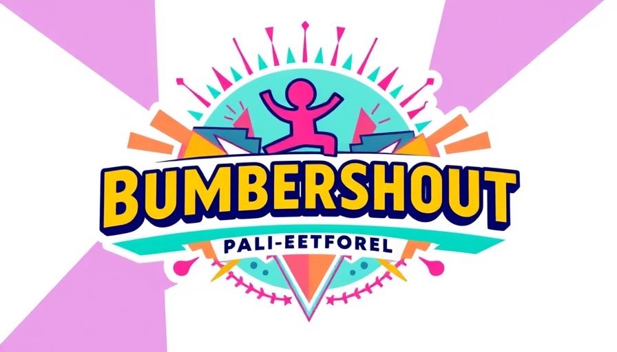 Bumbershoot festival logo with geometric design for cultural events today