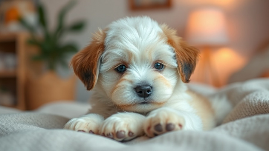 Dogster Photo Contest Winners: Cute puppy in a cozy indoor setting.
