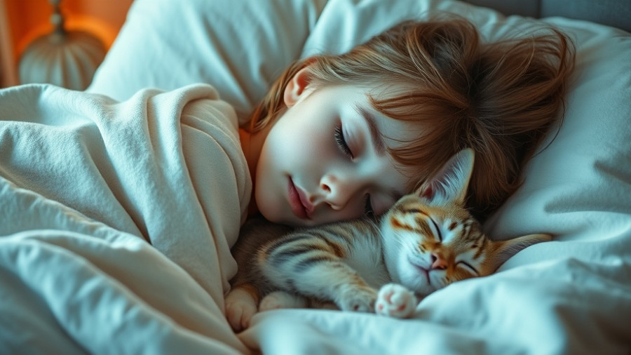 Cat Photo Contest Winners: Charming girl napping with her cat.