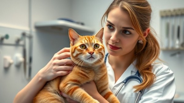 Vet holding cat symbolizing pet emergencies costs.