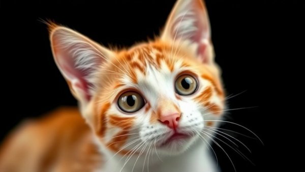 Curious cat with large eyes prompting Why Does Your Cat Keep Checking In on You?