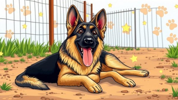 Dogster Weekly Photo Contest Winners: Happy German Shepherd.