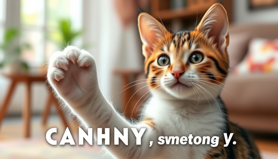 Indoor mistakes cat owners should avoid: cautionary cat image.