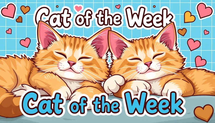 Cats of the Week winners: Two playful cats lounging together.