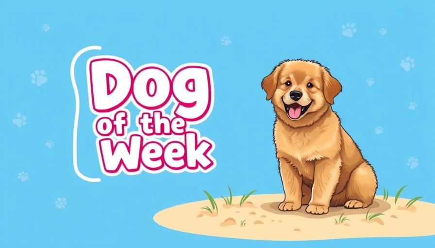 Dogster Photo Contest Winners: Fluffy tan dog on beach, 'Dog of the Week'.