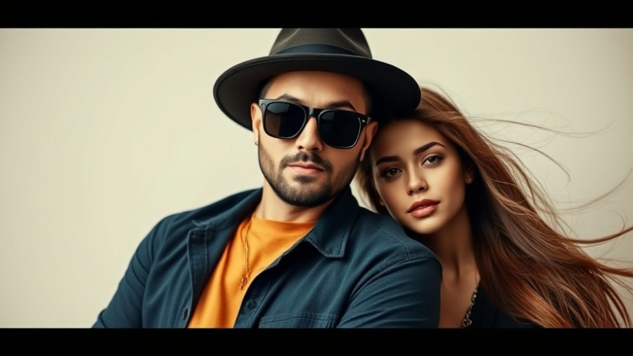 Lika O and Ajay Stevens collaboration promo image with text overlay