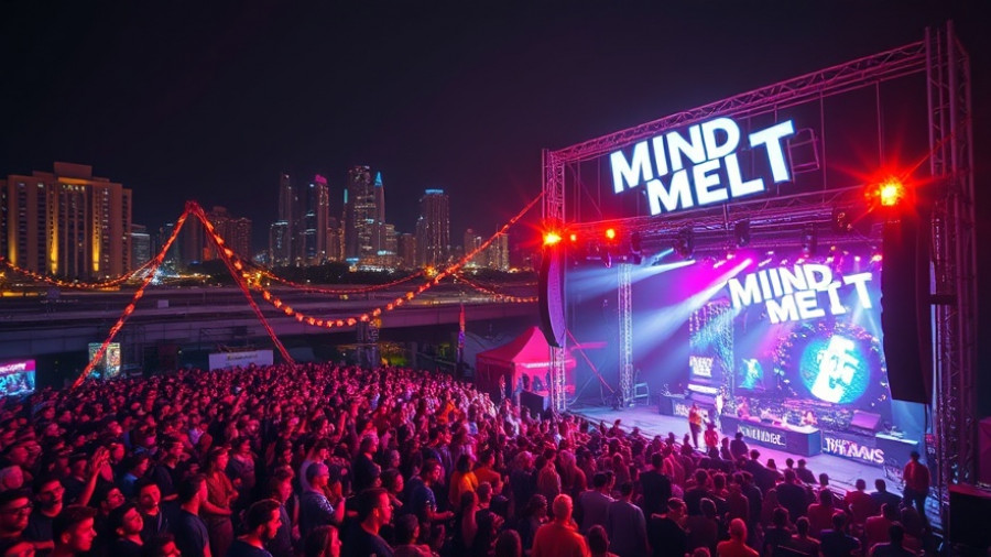 III Points Festival 2025 nighttime stage and crowd scene