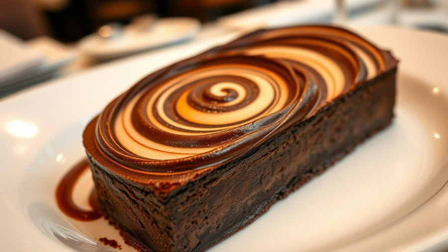 Chocolate dessert for affordable dinner date ideas in Miami.