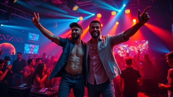 Trey Songz and Fabolous celebrate at LIV Nightclub event.