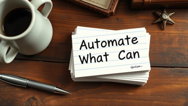 Should Lenders Adopt Mortgage Automation concept with index cards.