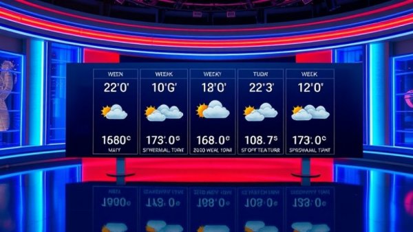 Weekly weather forecast for South Florida with warmer than average temperatures.