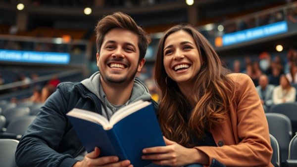 Joyful moment, individuals sitting in sports venue, Ruby Bridges honored by Golden State Warriors