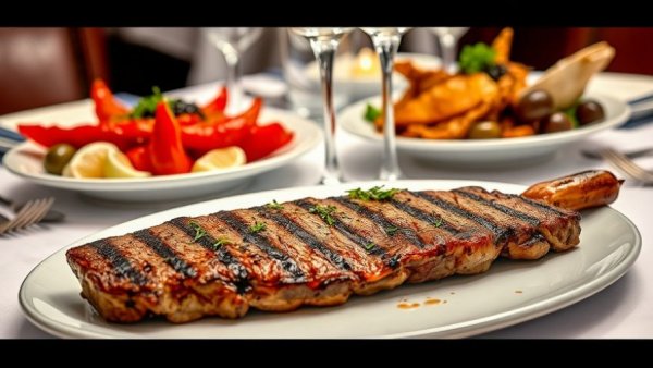 Gourmet dining setup at one of the best restaurants in Miami, perfect for celebrating a promotion.