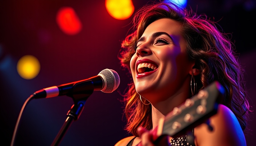 Shā Wynwood Saturdays performer joyfully playing music.