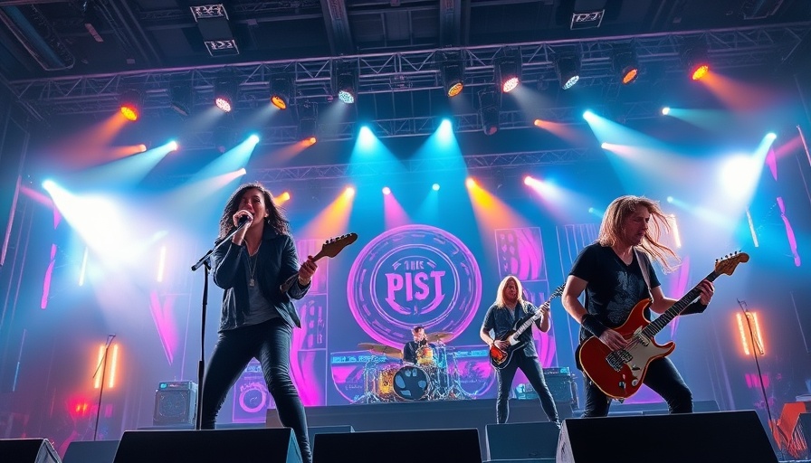 The Who Tour Kickoff with vibrant rock performance on stage