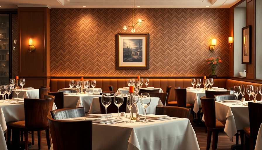 Where to eat in Miami on Labor Day Weekend - elegant restaurant setting.