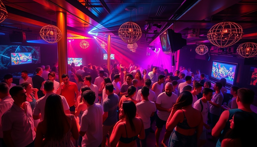 Miami nightlife at Mayami Saturdays, vibrant club scene