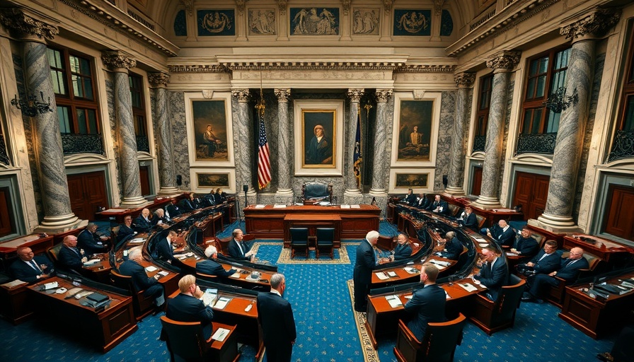 U.S. Senate discussing government shutdown blame