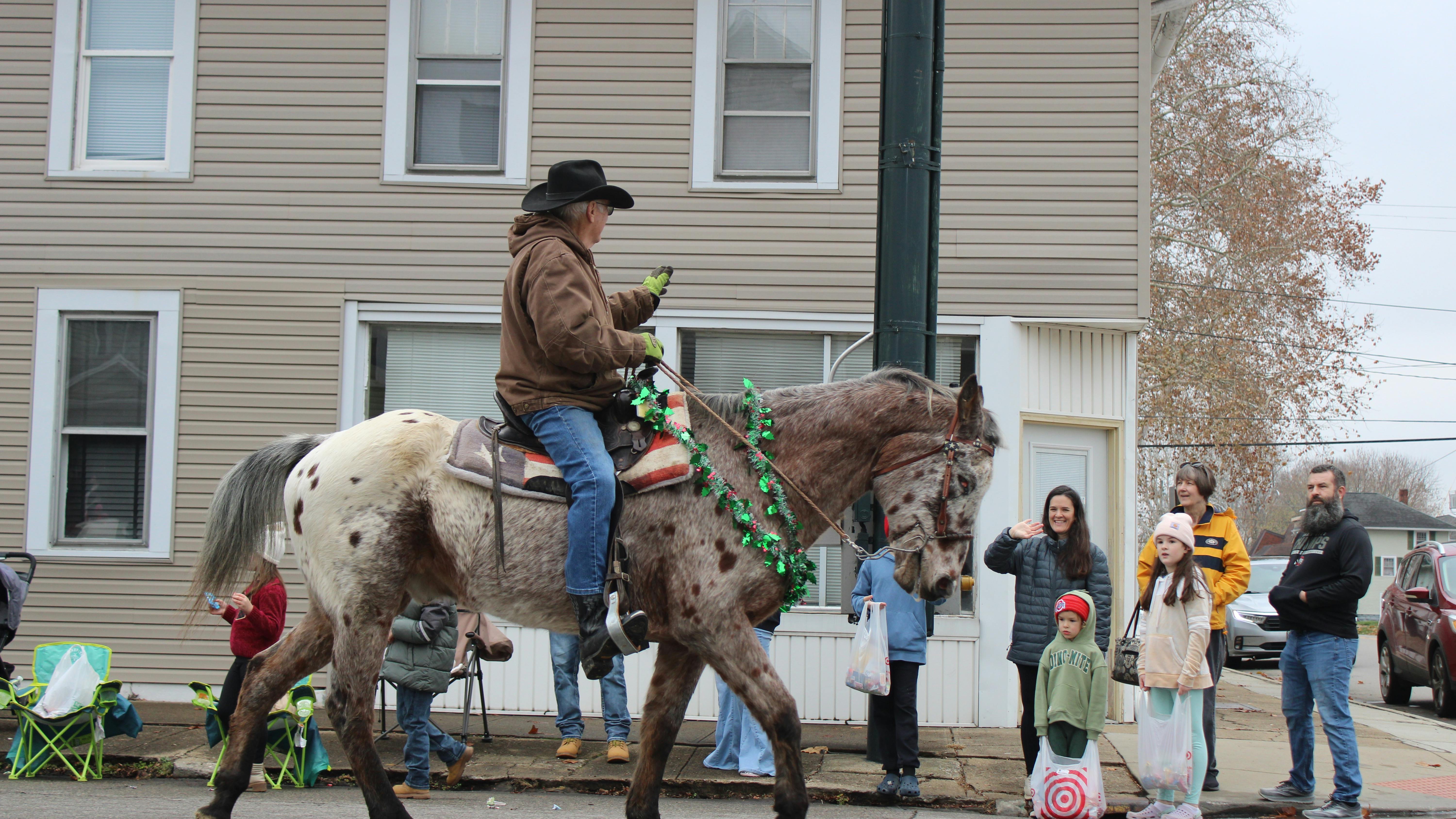Festive Elven Christmas event poster for families.