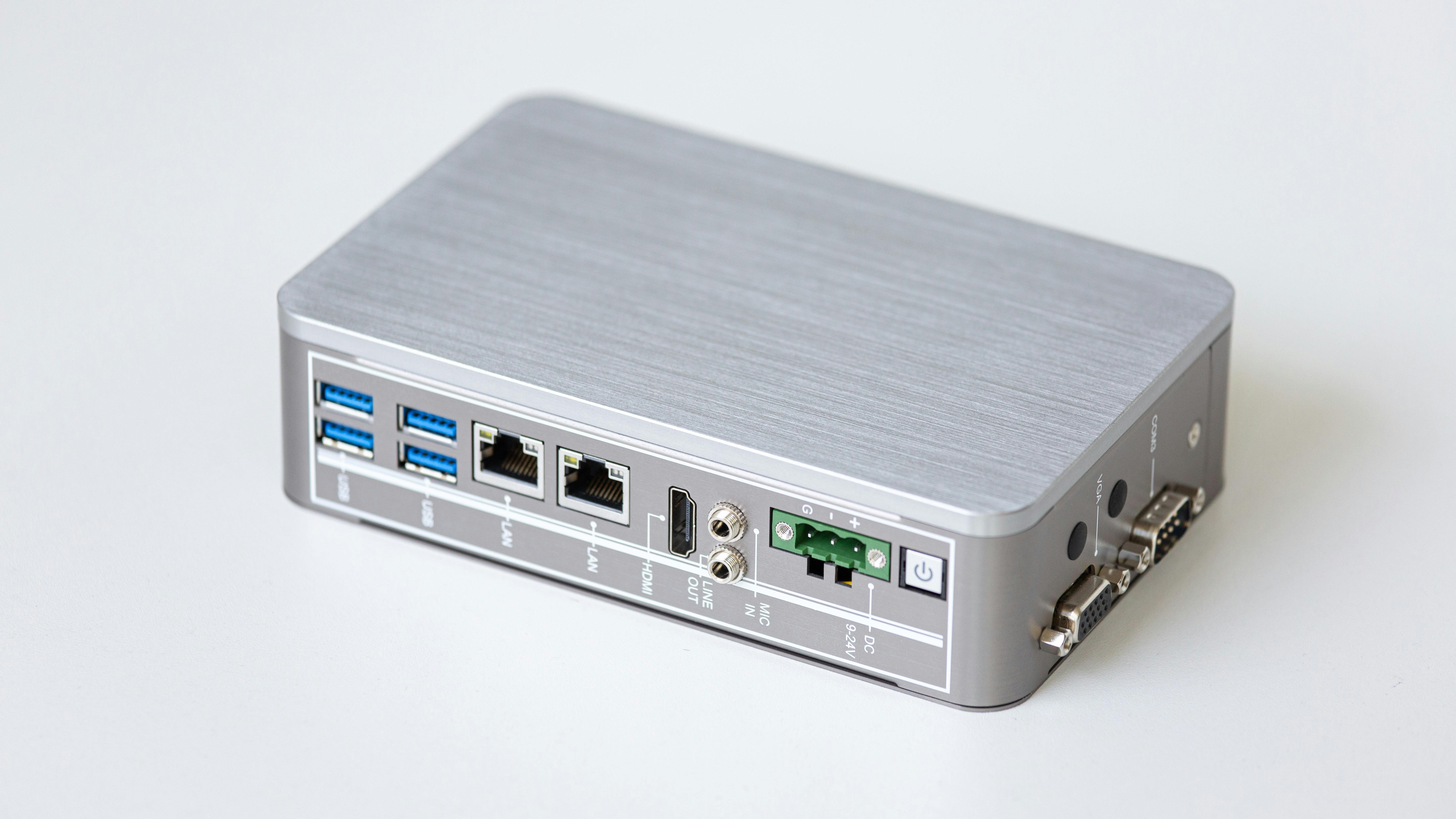 High-performance Wi-Fi router for 2026 with green backdrop.