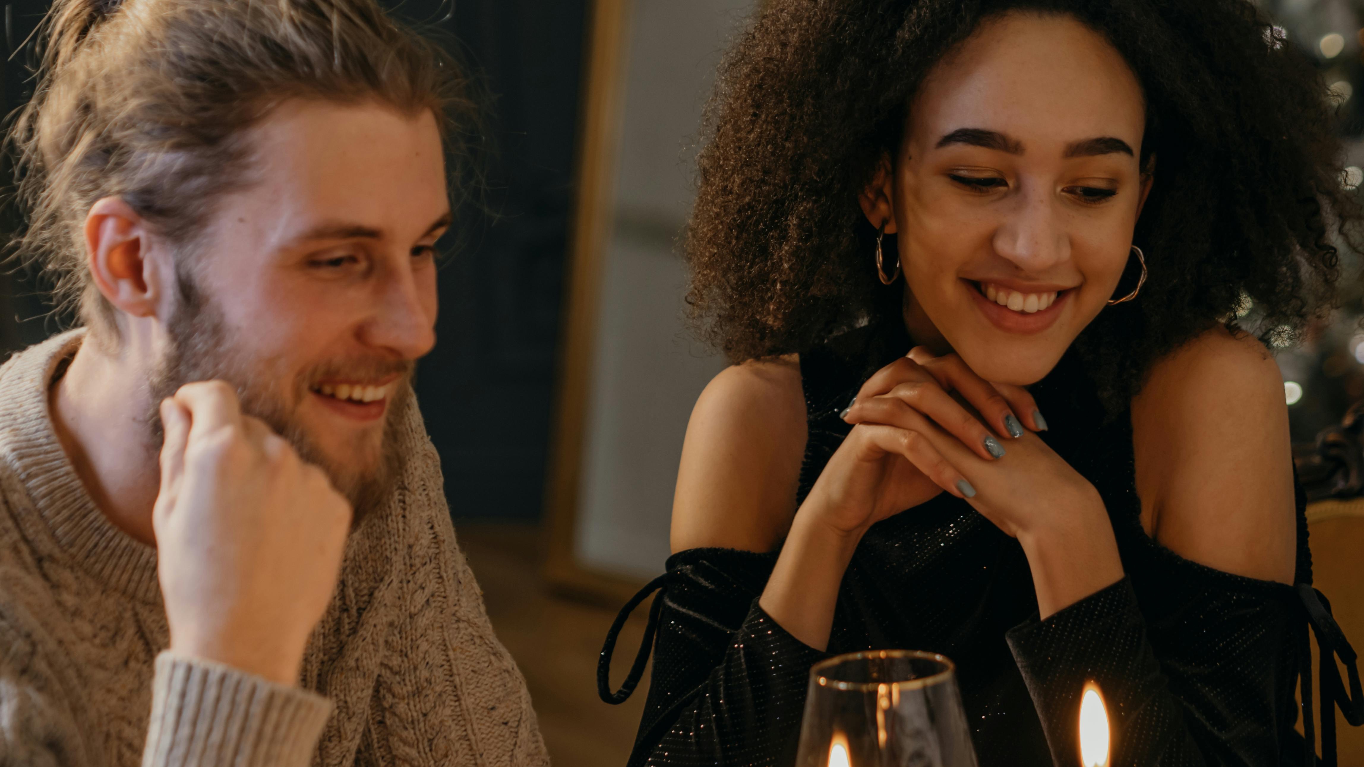 Abstract film reel with blue segments for Valentine’s Day in San Antonio.