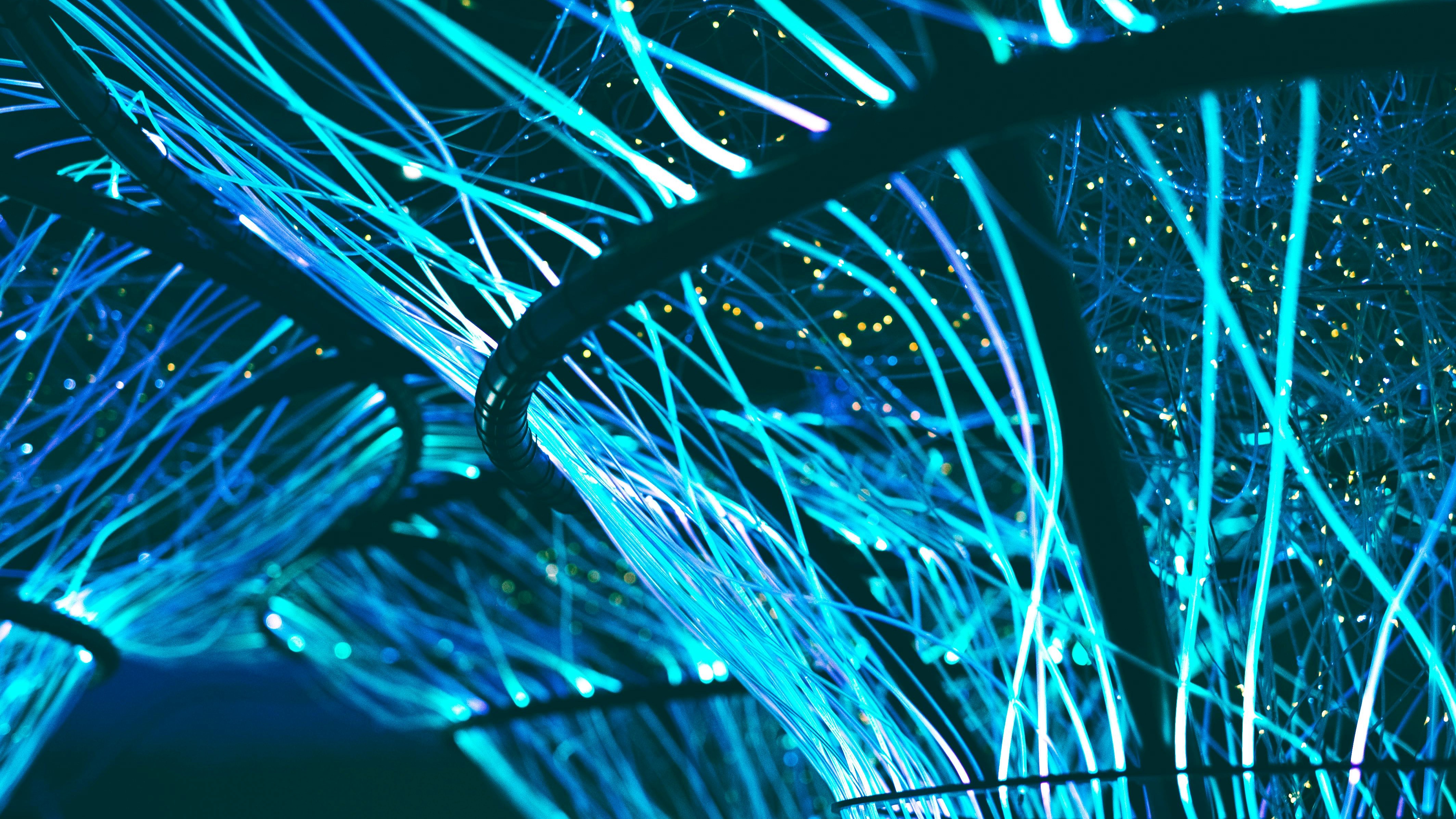 High-speed internet installation in Irondequoit with a red truck.