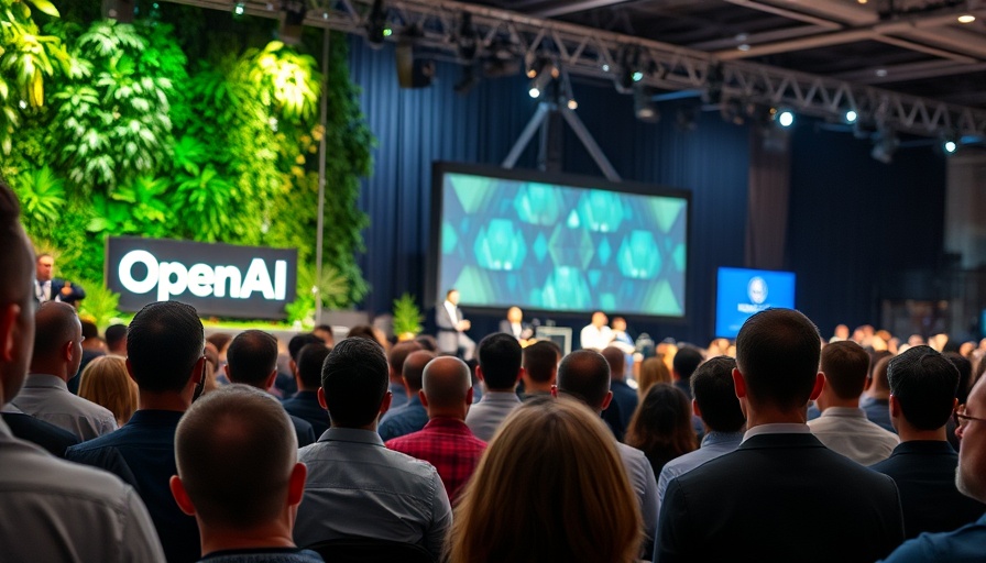 Jony Ive AI gadgets discussion at modern tech conference stage.