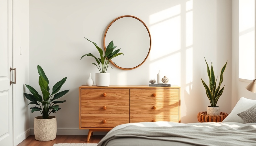 2025 Amazon Prime Big Deal Days Deals display on a stylish bedroom dresser.