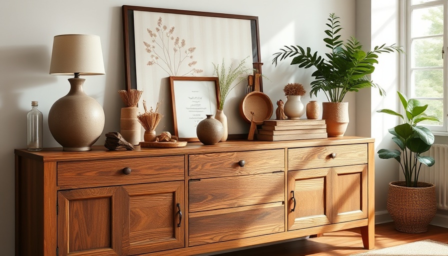 Elegant wooden dresser with decor for 2025 Amazon Prime Big Deal Days Picks.