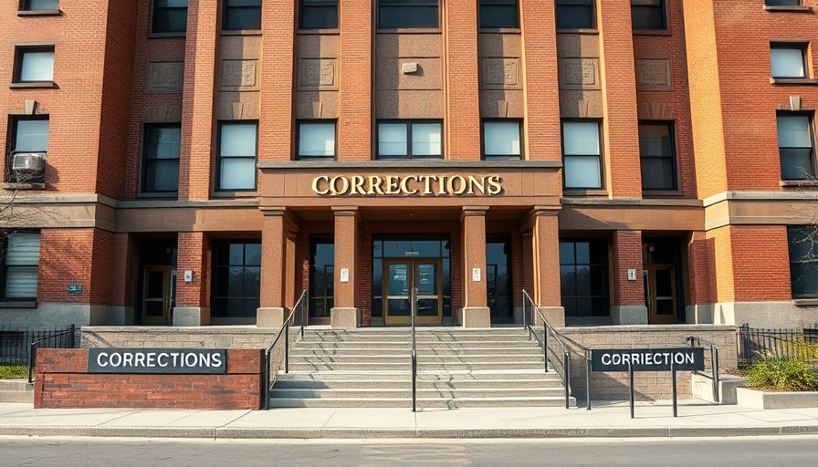 Douglas County building tied to Omaha ICE proposal controversy.