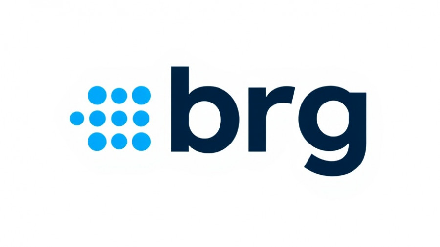 BRG logo design representing BRG leadership updates.