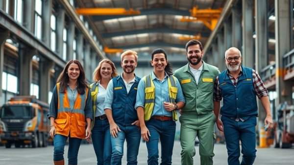 Workers walking together, exemplifying the value of diversity in business