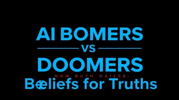 AI startup funding venture capital in AI: bold typography discussing AI beliefs