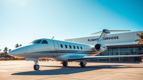 Best and Brightest Companies to Work For - Private jet and flight services building.