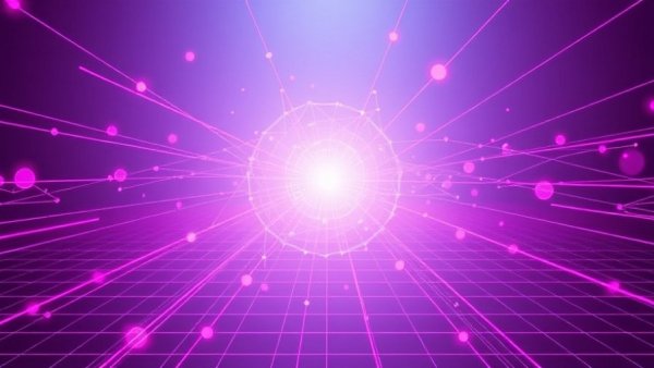 Abstract neural network representing future of work automation AI.