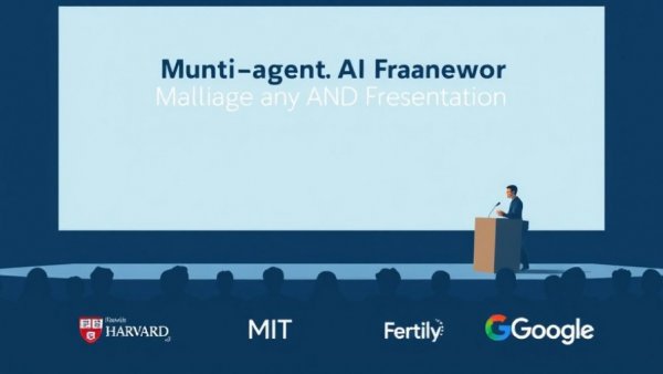 TUMIX multi-agent AI framework flyer featuring presentation.