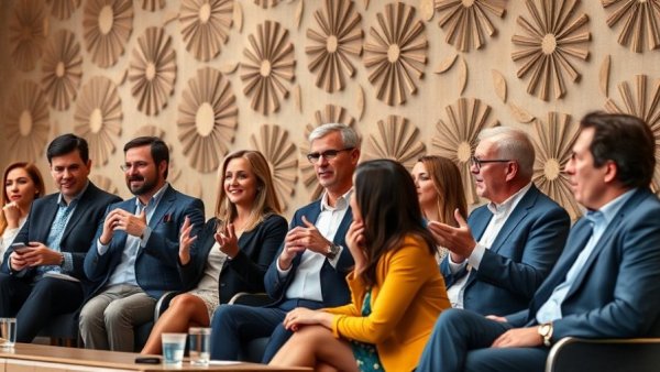 ERG news 2025: Panel discussion at corporate summit with engaged speakers.