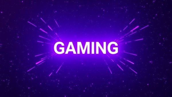 DRM-Free Gaming Store vibrant logo on a starry purple background.