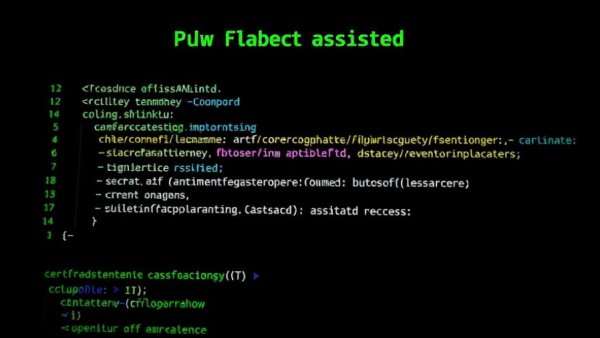 Privacy-preserving AI in fraud detection code slide, educational display.