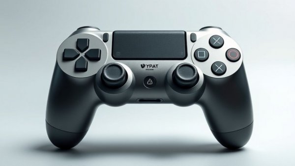 Futuristic swift drive controller features with sleek design and LED lighting.